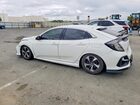 2017 Honda Civic Ex Белый vin: SHHFK7H55HU400404