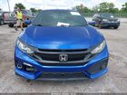 2017 Honda Civic Ex Синий vin: SHHFK7H57HU218848