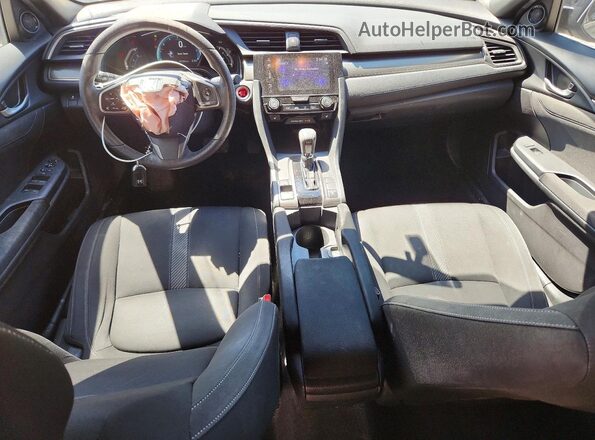 SHHFK7H59HU222299 2017 HONDA CIVIC Черный Вид панели приборов
