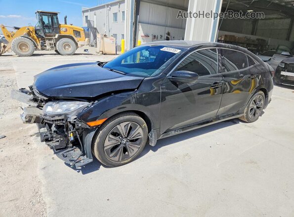SHHFK7H59HU222299 2017 HONDA CIVIC Черный Передняя левая четверть