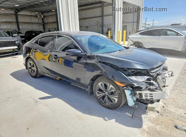 SHHFK7H59HU222299 2017 HONDA CIVIC Черный Передняя правая четверть