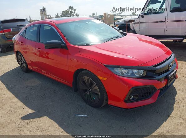 SHHFK7H5XHU412791 2017 HONDA CIVIC Красный Передняя правая четверть