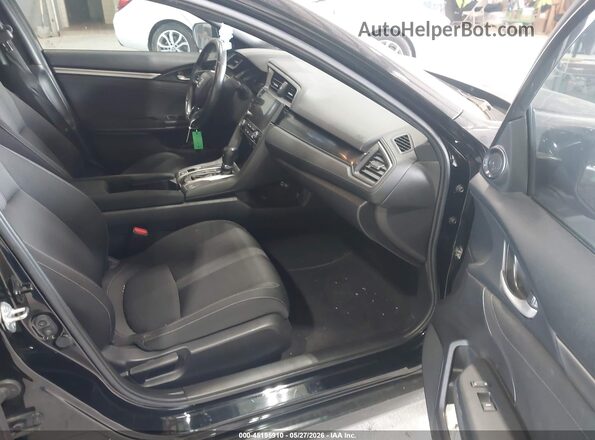 SHHFK7H60LU207143 2020 HONDA CIVIC Черный Вид салона спереди