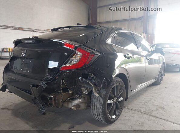 SHHFK7H60LU207143 2020 HONDA CIVIC Черный Вид спереди