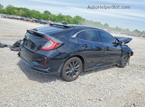 SHHFK7H62MU226200 2021 HONDA CIVIC Black Задня права чверть