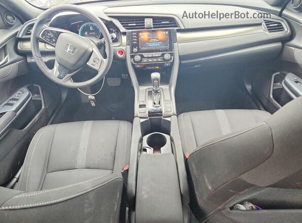 SHHFK7H65KU209100 2019 HONDA CIVIC White Առջևի վահանակի տեսք