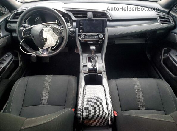 SHHFK7H65LU401263 2020 HONDA CIVIC Серебряный Вид панели приборов