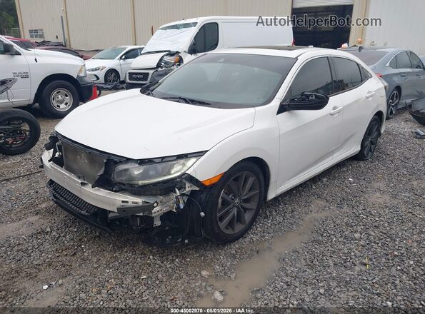 SHHFK7H66MU207374 2021 HONDA CIVIC Белый Передняя левая четверть
