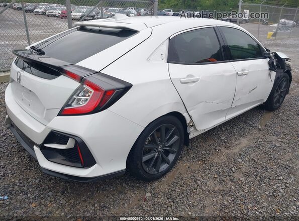 SHHFK7H66MU207374 2021 HONDA CIVIC Белый Задняя правая четверть