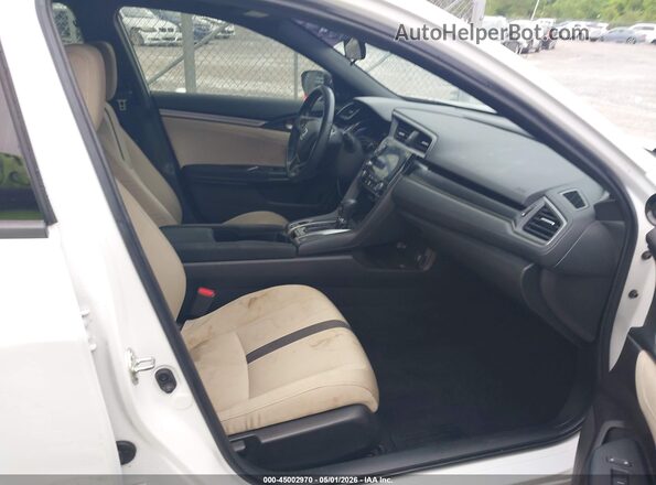 SHHFK7H66MU207374 2021 HONDA CIVIC Белый Вид салона спереди