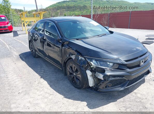 SHHFK7H67KU423974 2019 HONDA CIVIC Black Դիմացի տեսք