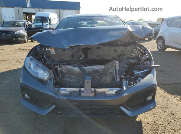 SHHFK7H69KU201128 2019 HONDA CIVIC Серый Вид спереди