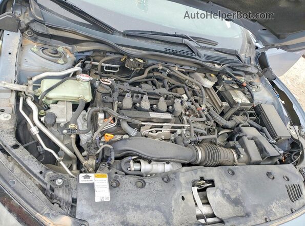 SHHFK7H69LU216911 2020 HONDA CIVIC Синий Вид задней части салона