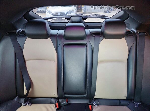 SHHFK7H74HU401237 2017 HONDA CIVIC Белый Вид задних сидений