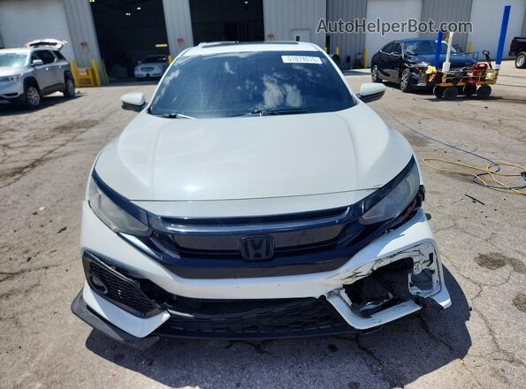 SHHFK7H74HU401237 2017 HONDA CIVIC Белый Вид спереди