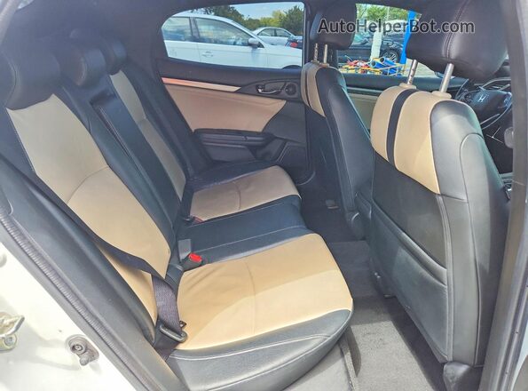 SHHFK7H74HU401237 2017 HONDA CIVIC Белый Вид задней части салона