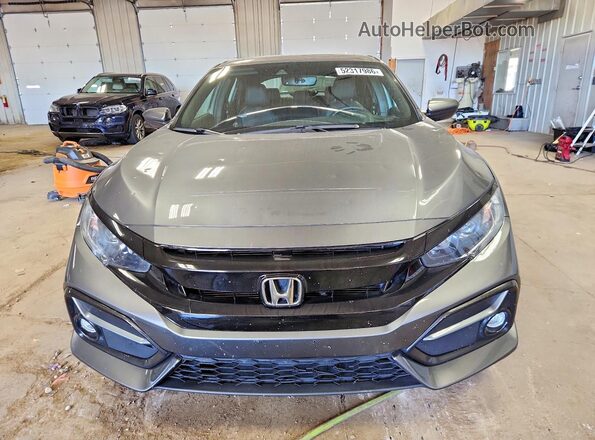 SHHFK7H84LU206563 2020 HONDA CIVIC Gray Front view