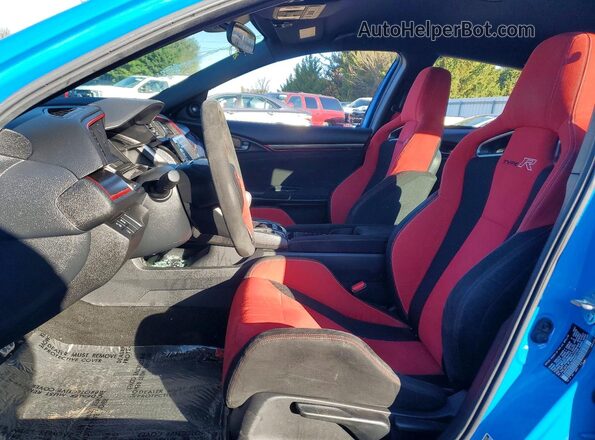 SHHFK8G74MU204375 2021 HONDA CIVIC Синий Вид салона спереди