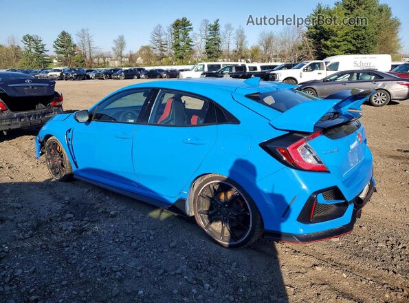 SHHFK8G74MU204375 2021 HONDA CIVIC Синий Задняя левая четверть