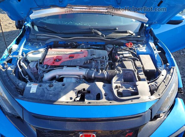 SHHFK8G74MU204375 2021 HONDA CIVIC Синий Вид задней части салона