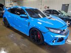 2021 Honda Civic Type-r Touring Blue vin: SHHFK8G77MU201101
