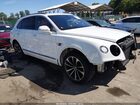 2017 Bentley Bentayga W12/w12 First Edition White vin: SJAAC2ZV0HC012621
