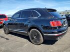2017 Bentley Bentayga Черный vin: SJAAC2ZV6HC015085