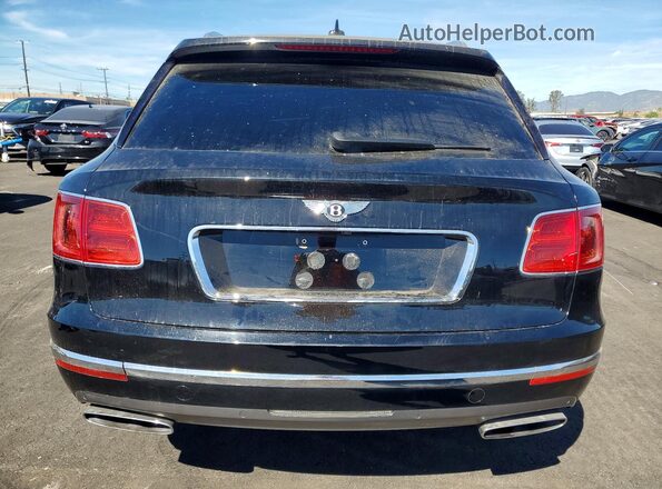 SJAAC2ZV6HC015085 2017 BENTLEY BENTAYGA Черный Вид сзади