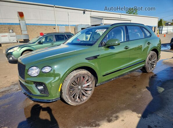 SJAAR2ZV9PC021377 2023 BENTLEY BENTAYGA Green Vista tres cuartos delantera izquierda