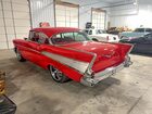 1957 Chevrolet Belair 2 Door Red vin: VC57J139026