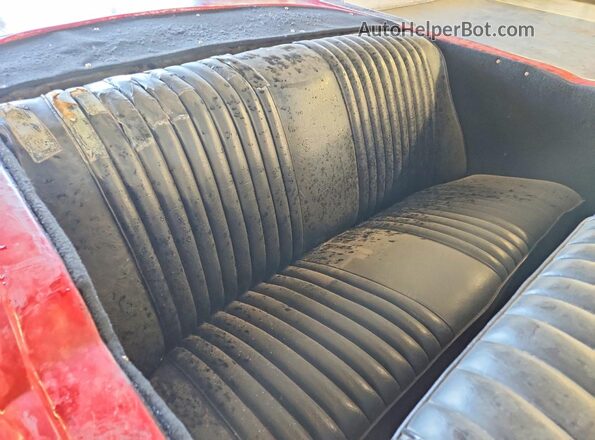 VC57S224372 1957 CHEVROLET B-SERIES Red Rear seats view