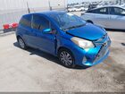 2016 Toyota Yaris L Blue vin: VNKJTUD33GA059790