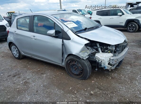 VNKKTUD30GA063087 2016 TOYOTA YARIS Серебряный Передняя правая четверть