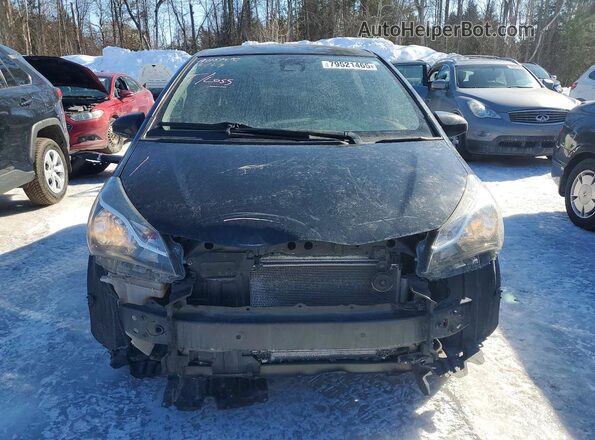 VNKKTUD32KA105557 2019 TOYOTA YARIS Black Դիմացի տեսք