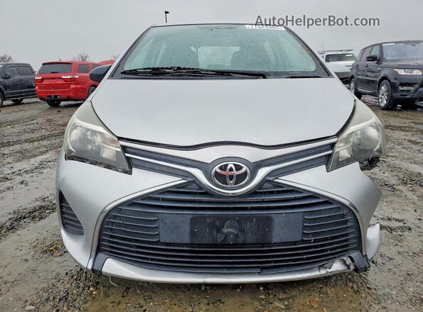 VNKKTUD34GA059267 2016 TOYOTA YARIS Серебряный Вид спереди