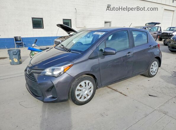 VNKKTUD34GA067708 2016 TOYOTA YARIS Gray Передня ліва чверть