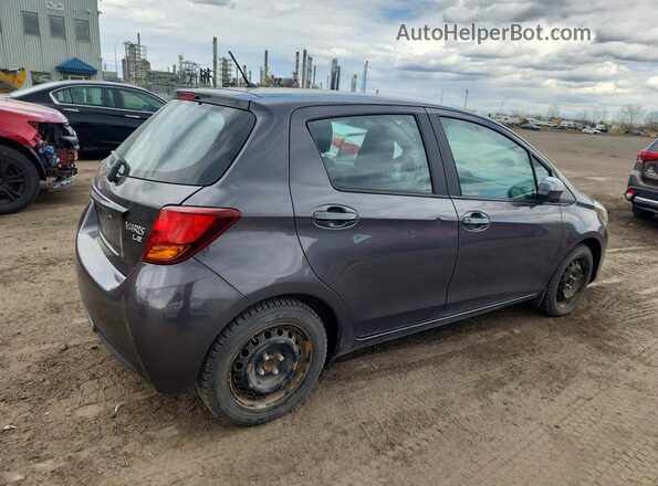 VNKKTUD37GA068786 2016 TOYOTA YARIS Серый Задняя правая четверть