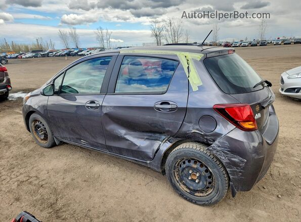 VNKKTUD37GA068786 2016 TOYOTA YARIS Серый Задняя левая четверть