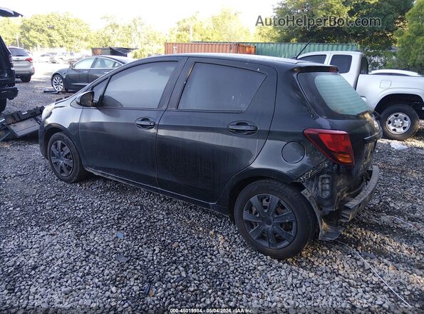 VNKKTUD38HA073416 2017 TOYOTA YARIS Black Trasero izquierdo