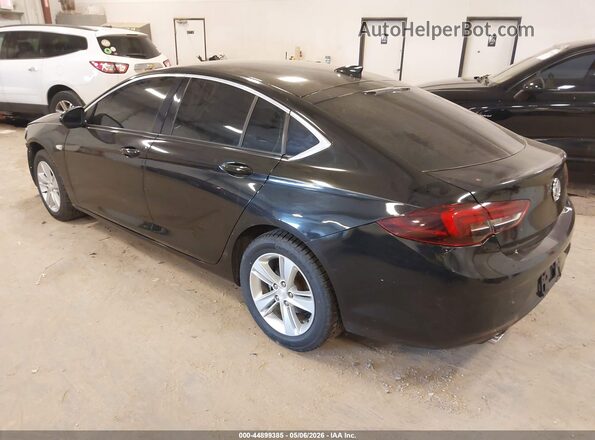 W04GL6SX8J1123909 2018 BUICK REGAL Черный Задняя левая четверть