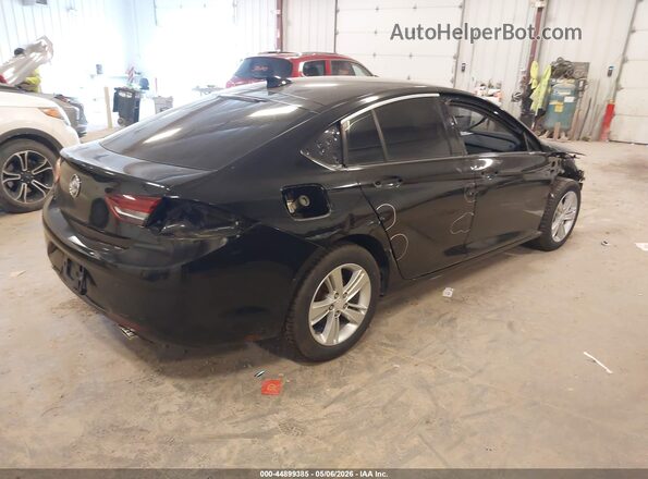 W04GL6SX8J1123909 2018 BUICK REGAL Черный Задняя правая четверть
