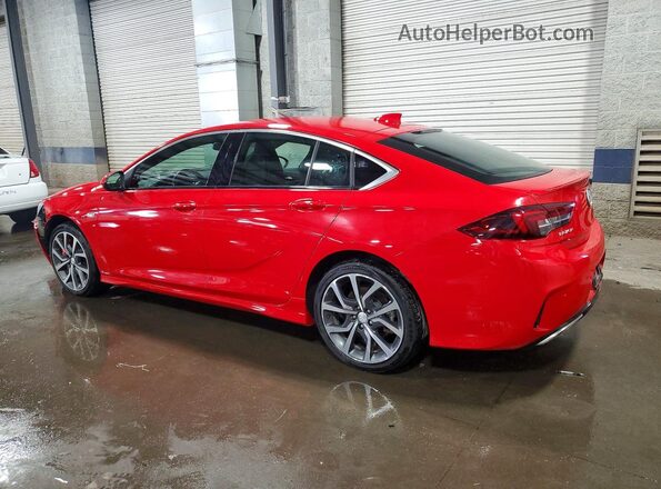 W04GS6SS6J1108624 2018 BUICK REGAL Красный Задняя левая четверть