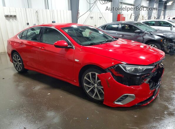 W04GS6SS6J1108624 2018 BUICK REGAL Красный Передняя правая четверть