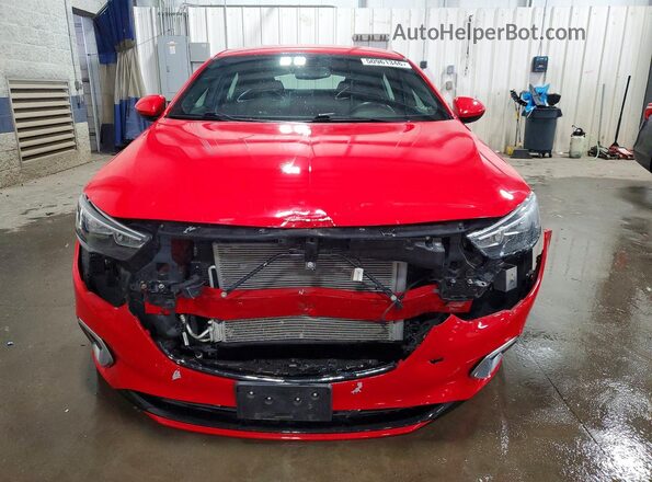 W04GS6SS6J1108624 2018 BUICK REGAL Красный Вид спереди
