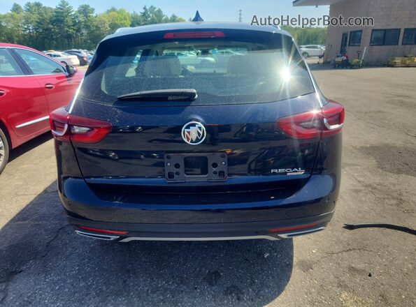 W04GV8SX4L1005171 2020 BUICK REGAL Синий Вид сзади