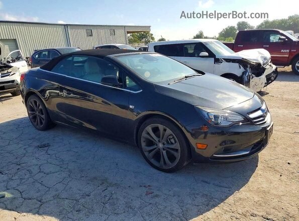 W04WT3N52GG069873 2016 BUICK CASCADA Черный Передняя правая четверть