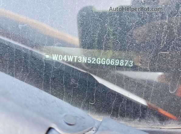 W04WT3N52GG069873 2016 BUICK CASCADA Черный Вид подкапотного пространства