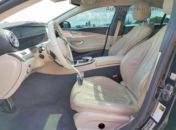W1K2J5JB2LA074222 2020 MERCEDES-BENZ CLS-CLASS Черный Вид салона спереди
