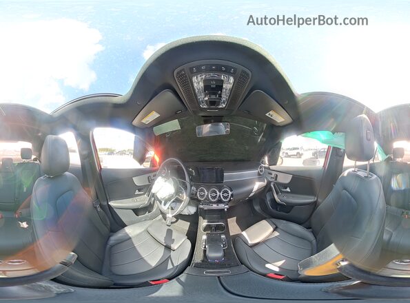 W1K3G4EB0LJ210211 2020 MERCEDES-BENZ A Красный Вид наклейки с VIN-кодом