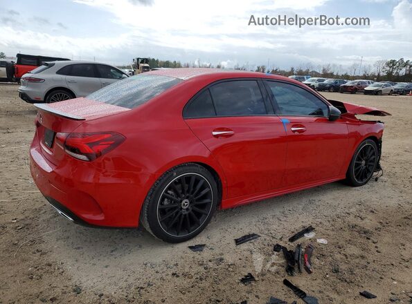 W1K3G4EB0LW045196 2020 MERCEDES-BENZ A Red Trasero derecho